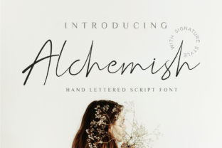 Alchemish Script: A Light, Elegant Handwritten Typeface for Digital Brands