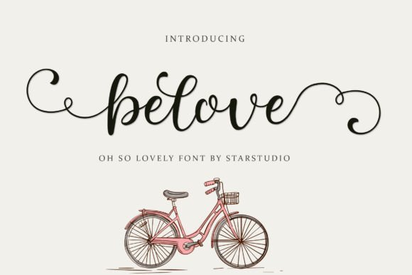 Belove Script: A Handwritten Font That Sells Your Craft