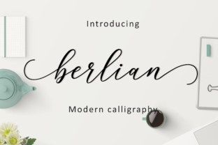 Berlian Script: A Handwritten Font That Earns Its Place in Real Campaigns