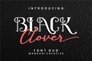 Black Clover Duo: The Font That Elevates Your Campaigns