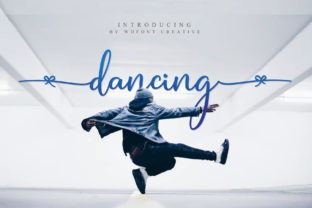 Dancing Font for Handmade Creators