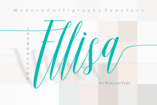 Ellisa Script: A Light, Charming Script Font for Editorial Warmth