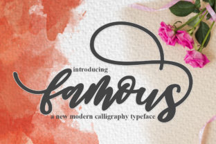 Famous Script: A Versatile Font for Editorial Design