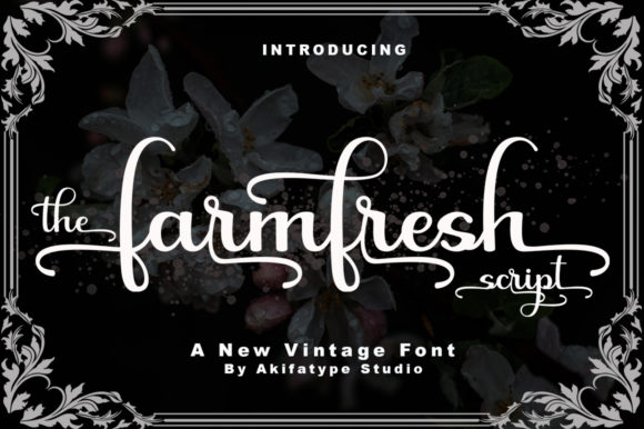 Farmfresh Script: A Versatile Script Font for Web Design
