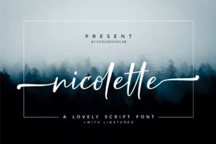 Font Choice That Speaks Volumes: Nicolette Script in Action