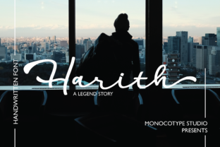 Harith Script: A Bold Handwritten Typeface for Digital Branding