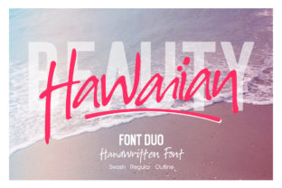 Hawaiian Duo: A Font Duo for Dynamic Web Design