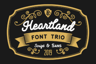 Heartland Trio: A Font for Bold Branding and Visual Impact