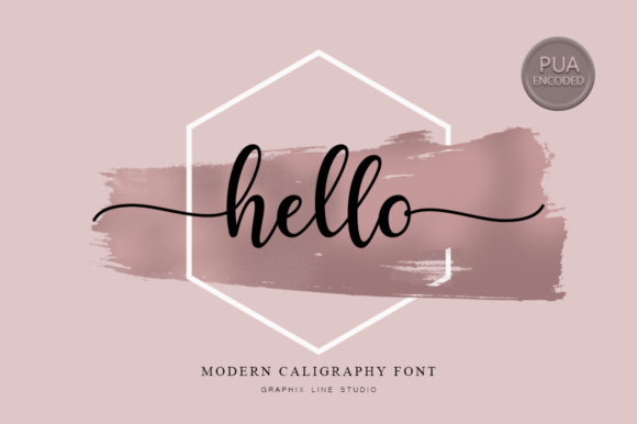 Hello: A Friendly Script for Branding Projects