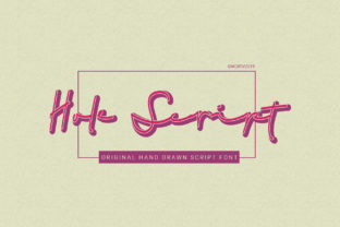 Hole Script: A Bold Handwritten Font for Editorial Impact