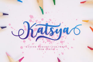 Katsya Script: A Romantic, Light Script Font for Brand Charm
