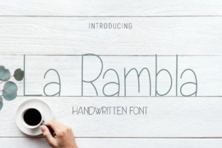 La Rambla: A Font That Speaks with Character