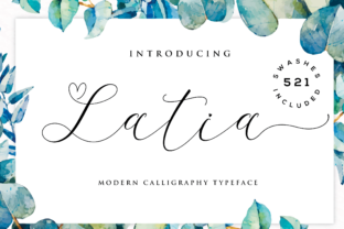 Latia Script: A Font That Speaks with Grace