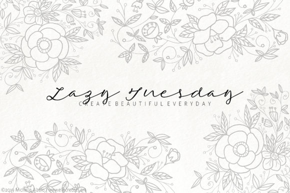 Lazy Tuesday Script: A Font That Adds Personality to Your Brand