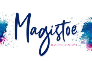 Magistoe Script: A Versatile Script Font for Campaign Design