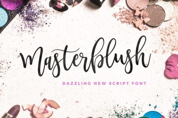 Masterblush: A Font That Adds Warmth to Every Craft Project