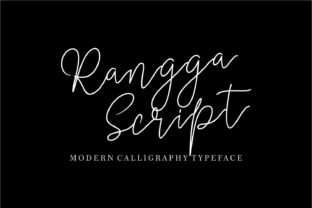 Rangga Script: The Elegant Font That Makes Your Campaign Stand Out