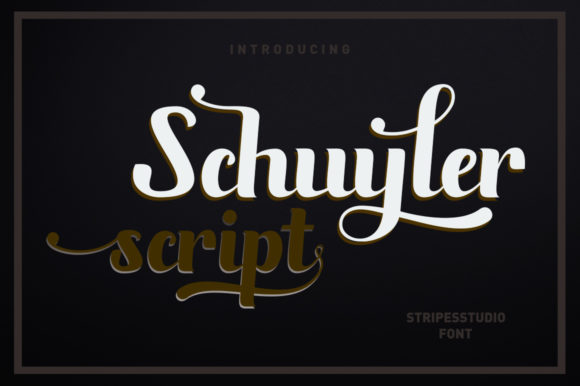 Schuyler Script: A Modern Script Font That Earns Its Place in Real Campaigns