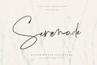 Serenade Script: A Timeless Font for Handmade Labels & Printables