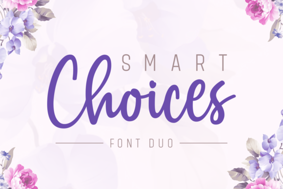 Smart Choices Duo: A Font That Elevates Your Brand