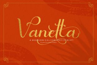 Vanetta: A Script Font That Elevates Every Craft Project
