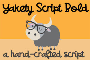 Yakety Script: A Whimsical Handwritten Typeface for Editorial Charm